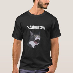 Funny Yamero Cat Meme Yamero Cat, en Ledsen Cat Sk T Shirt