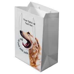 Funny Yapping Hund anpassningsbar-presentväska