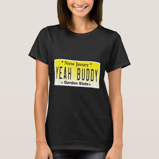 Funny Yeah Buddy Pauly D Jersey Shore Seaside Heig T Shirt (Framsida)
