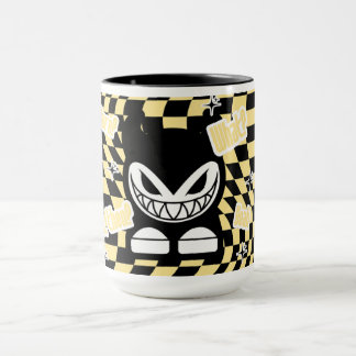 Funny Yellow Labubou-Inspired Mug | Cute Bold Mugg