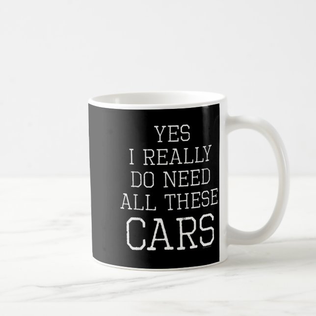 Funny Yes I Really Do Need All These Garage Mechan Kaffemugg (Höger)
