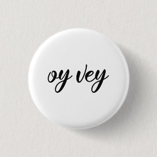 Funny Yiddisk fras - Oy Vey, Jewish Helgdag Gift Knapp