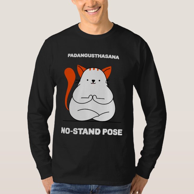 Funny Yoga T Shirt (Framsida)