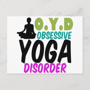 Funny Yoga Vykort