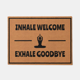 Funny Yoga Zen Meditation Humor Rustic Minimalist