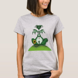 Funny Yogi Dragon Painting T Shirt