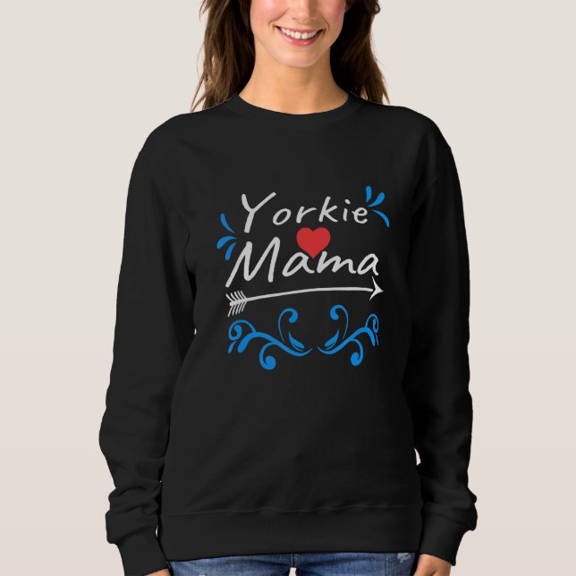 Funny Yorkie T Shirt (Framsida)