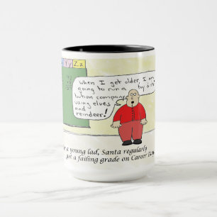 Funny Young Santa Mugg