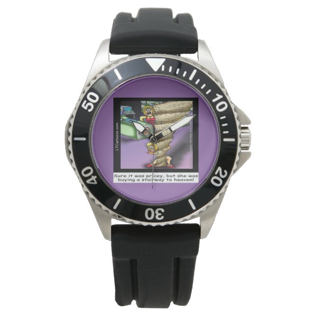 Funny Zep Stairway Watches Armbandsur (Framsida)