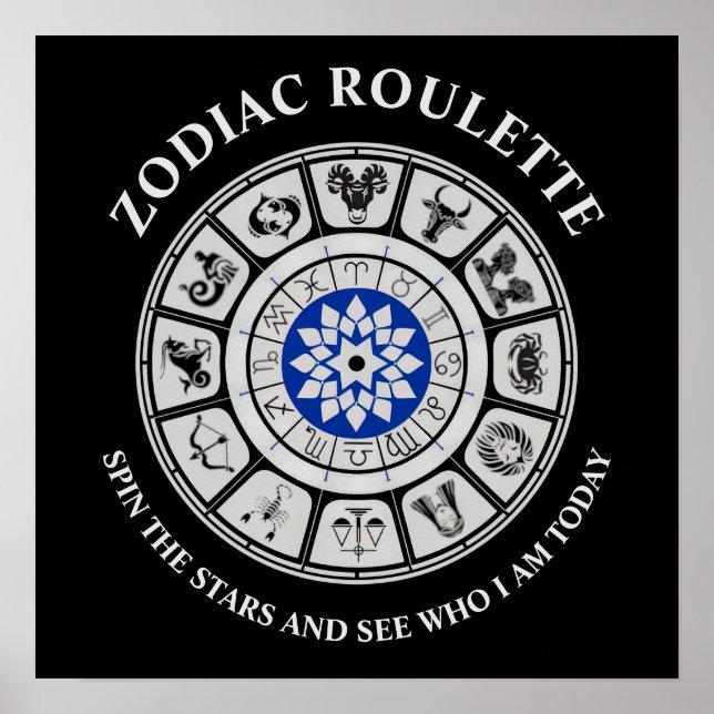 Funny Zodiac-Poster Poster (Framsidan)