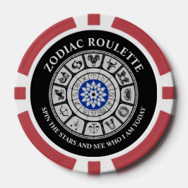 Funny Zodiac Signs Poker Marker