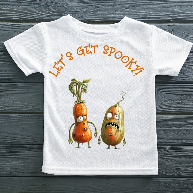 Funny zombie-grönsaker Halloween T Shirt (Skapare uppladdad)
