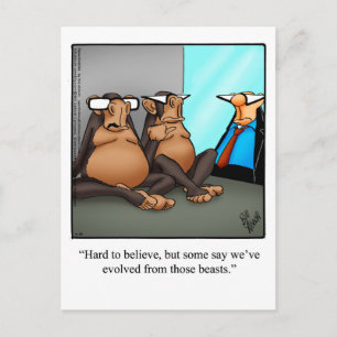 Funny Zoo Humor vykort
