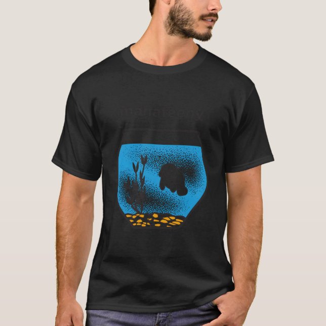 Funny Zoo - Manateeny Manatee T Shirt (Framsida)