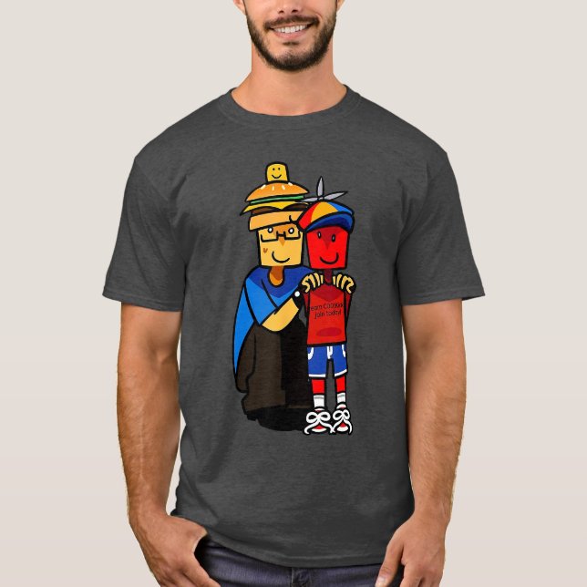 Funnyeam C00lkidd Joinoday and Father boy T Shirt (Framsida)