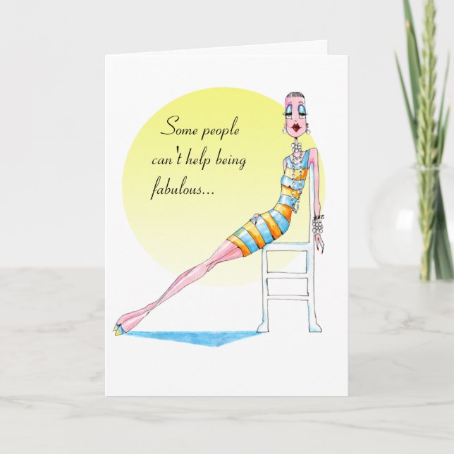 #Funnylivenfödelsefödelsedag #funnycardsforwomen Kort (Framsida)