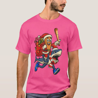 Funnyung Sahur Ridingralala Xmas Italian Brainrot  T Shirt