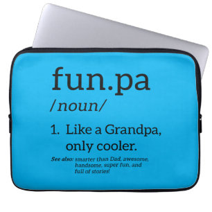 Funpa som en morfar - endast kylare laptop fodral