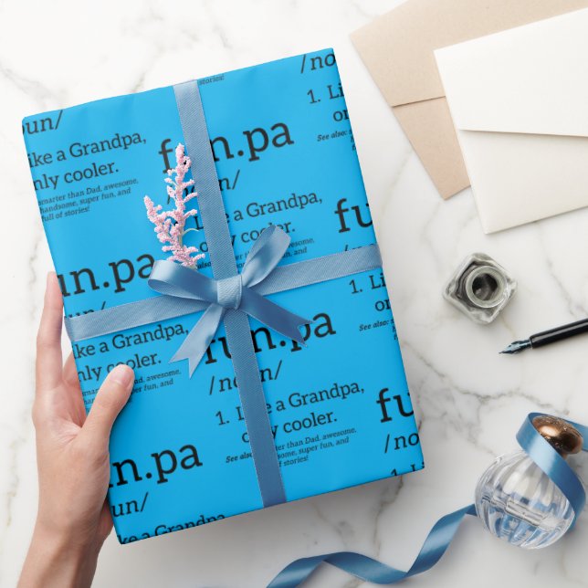 Funpa som en morfar - endast kylare presentpapper (Gifting)