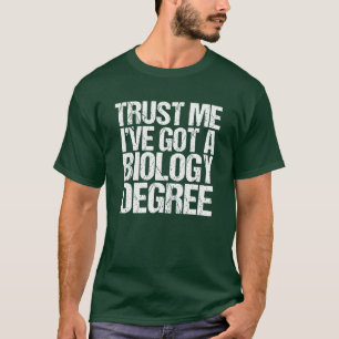 Funy Biology Major Studenten biolog Humor T Shirt