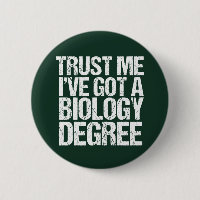 Funy Biology Major Studenten Grönt Biolog