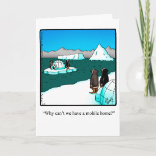 Funy Bon Voyage Humor Greeting Card Kort