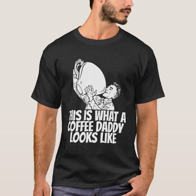 Funy Coffee Roaster Rosting - Barista Cafe Kaffe T Shirt (Framsida)