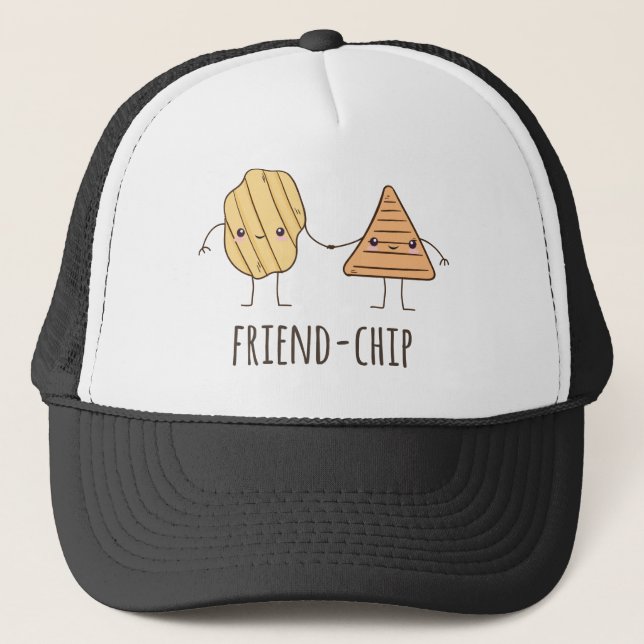 Funy Friend-chip-potatis chip Keps (Framsida)