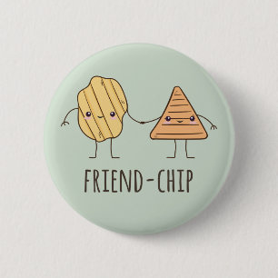 Funy Friend-chip-potatis chip Knapp