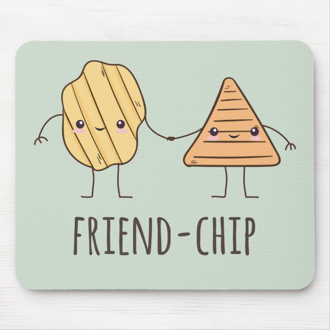 Funy Friend-chip-potatis chip Musmatta (Framsidan)