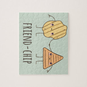 Funy Friend-chip-potatis chip Pussel