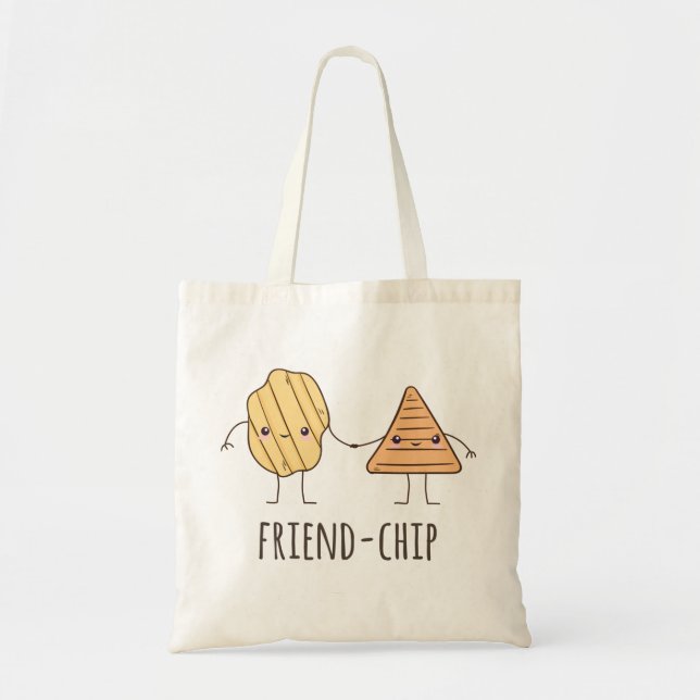 Funy Friend-chip-potatis chip Tygkasse (Framsidan)