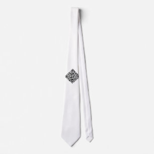 Funy Geek QR Code God jul tie Slips