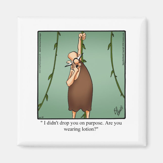 Funy Giftermål Humor-kylskåp, magnet (Framsidan)