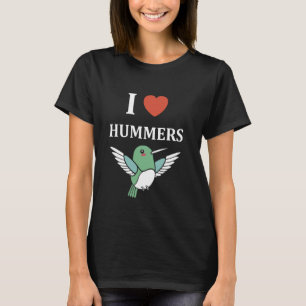Funy Hummingbird citat i kärlek hummers T Shirt