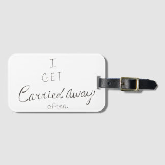 Funy Quote Luggage Tag Bagagebricka