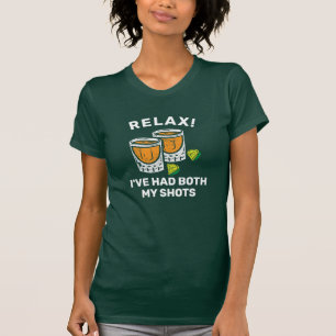 Funy Tequila COVID Vaccination Drinking Party T Shirt