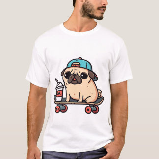Funy Tshirt manar hund T Shirt