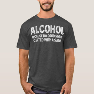 Funy Vegan Vegetarian Alcohol Drinking T Shirt