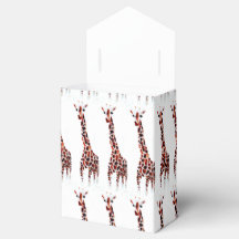 Funy Vild Animal Art Giraffe