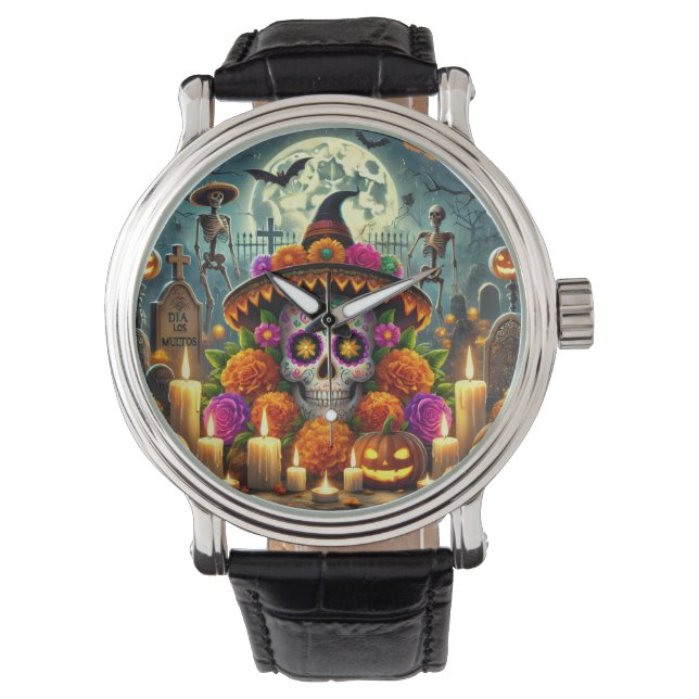 Funy Watches for halloween party  Armbandsur (Framsida)