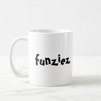 "Funziez" fras Kaffemugg