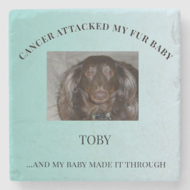 Fur Baby Courage & Healing Design Stenunderlägg