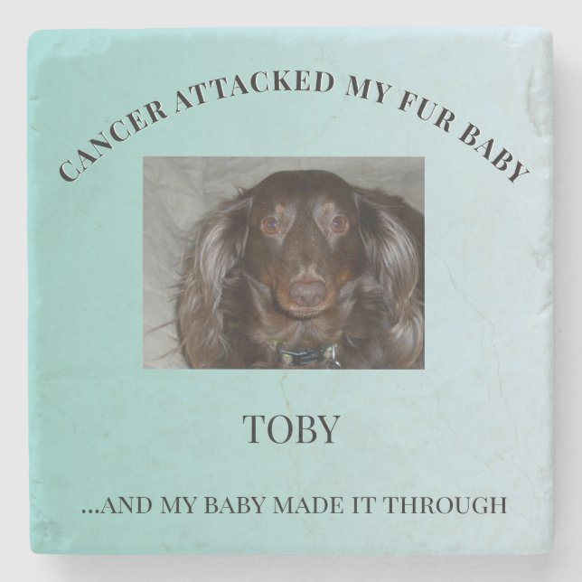 Fur Baby Courage & Healing Design Stenunderlägg (Framsidan)