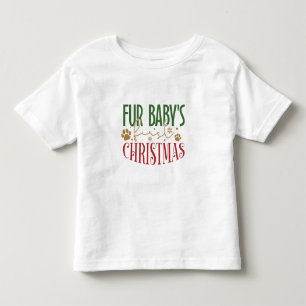 Fur Babys första jul - Juldjur T-shirt