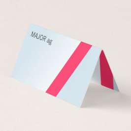 Für diskrete Nachrichten Visitkort