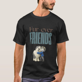 Fur‑ever Friends Herr T Shirt