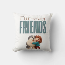 Fur‑ever Friends Kudde