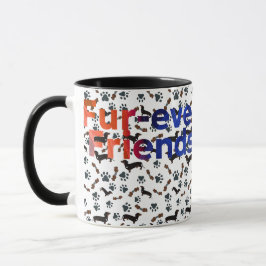 Fur-Ever Vänner  Mugg