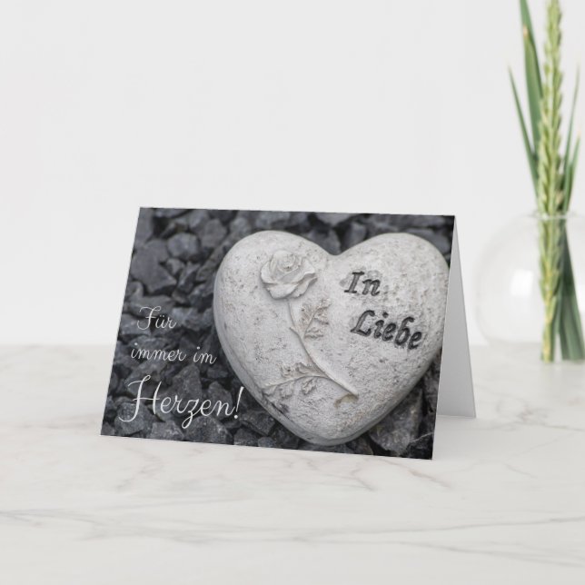Für immer im Herzen - i Liebe! Kort (Framsida)